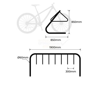 Enforcer Group - Bike Rack | BR-CH-GBL