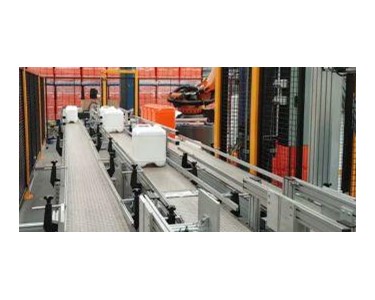 6 axis Palletising Robot Cell 2 ~ 3-meter infeed