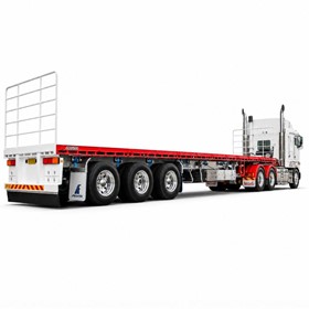 Flat Top Semi Trailer