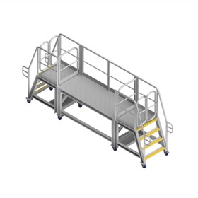 Dual Access Crane Maintenance Platform