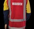 Proactive Group Australia - Zip Up Warden Vest - Red Warden