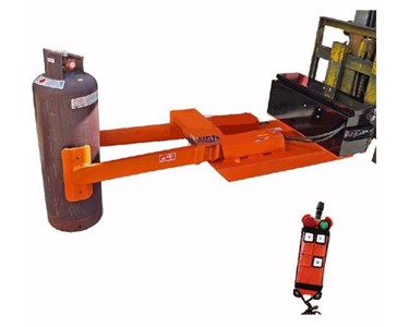 Gas Cylinder Forklift Grab Clamp Attachment