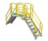 ErectaStep - Crossover Staircase - Industrial 6-Step