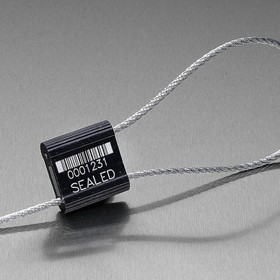 Cable Seals Barcoded Numbering | Unisto Metalo 25 
