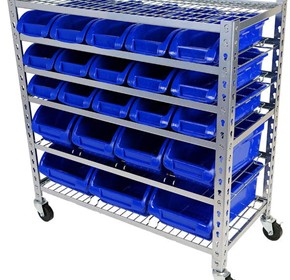 Storage Bin Rack | 22 Parts