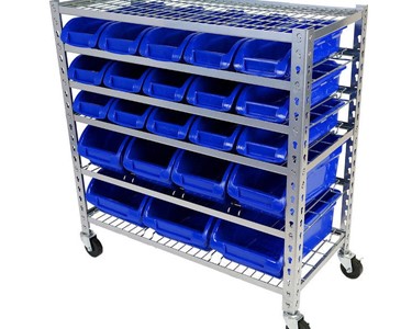 Storage Bin Rack | 22 Parts