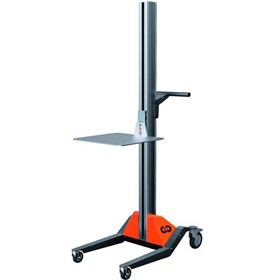 Battery Electric Lift Work Positioner Trolley | Powerlift GO (70kg)