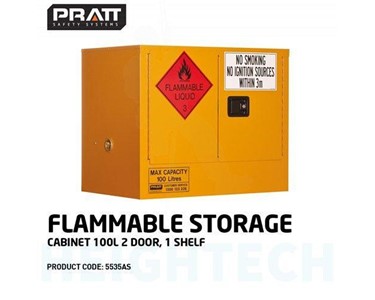 Pratt - 1000L 2-Door Flammable Storage Cabinet