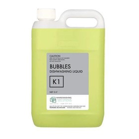 Sink Dishwashing Liquid 5L & 20L bottles | K1 Bubbles 