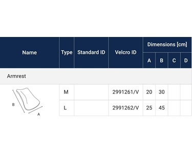 Glide - Armrest for Wheelchair Positioning and Support