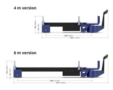 Zallys - M8 Electric transporter for bars and tubes