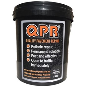 Asphalt and Pothole Repair 15kg Pail QPR Premium Asphalt