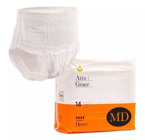 Grace Pull-up Incontinence Brief – Medium (14 Pack)