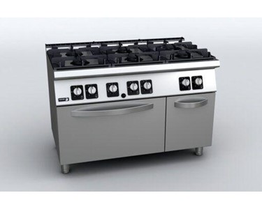 Fagor - Kore 700 Series 6 Burner Gas Range with Gas Oven | C-G761H