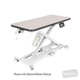 SX Veterinary Surgery Table w/Laminated Top, Foot Switch & Weigh Scale