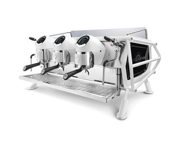 Sanremo - Commercial Coffee Machines - Black And White Cafe Racer 2 Group 