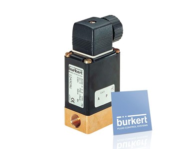 Burkert - Direct acting 2/2 & 3/2 way pivoted armature valve Type 0330