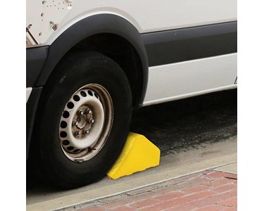 Enforcer Group - Car Wheel Chock | Plastic Yellow | WCP-Y