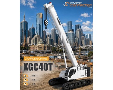 XCMG - XGC40T Telescopic Crawler Crane