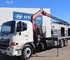 Hino - 2021 Used Crane Truck | FM 2628 with Traytop Body