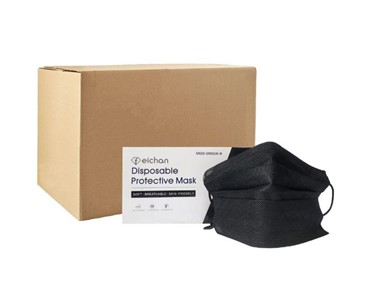 Feichan - Protective Face Mask | TGA Approved Disposable 3 Layered Black 2000pcs
