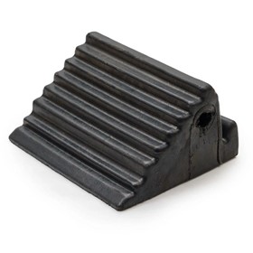 Wheel Chock Rubber Large - Black | SKU: WCR-BL