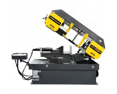 Semi - Automatic Swivel Head-Dual Mitre Metal Cutting Band Saw - BMSY-
