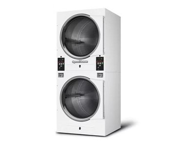 Speed Queen - Quantum Gold Coin Operated 14Kg Double Stack Dryer | SAT30NW 