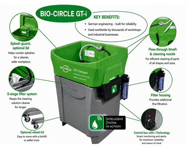 Bio-Circle - GT-i Compact Parts Washer