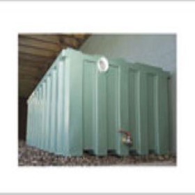 Water Storage Tanks - Box Tanks: Poly or Fibreglass