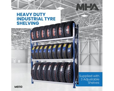 Heavy Duty Industrial Tyre Racking 