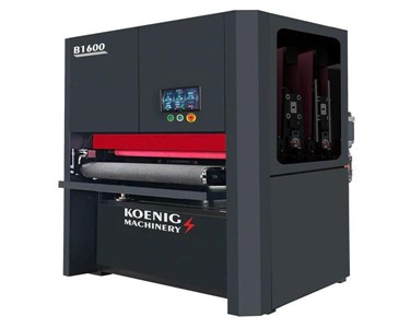 Koenig - Industrial Wide Belt Metal Deburring System | B1600