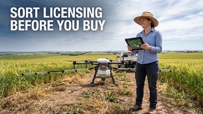Agricultural Drone Licence Australia 2026: What You Need to Buy & Fly
