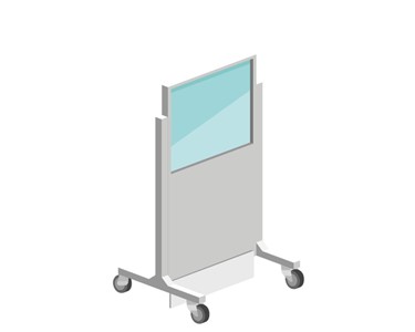 RADshield - Zenith Type 5 - 760W Mobile Radiation Shield - RAD-SH-Z110-W100x180