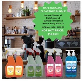 Zexa Cleaning Starter Kit - Disinfectants & Sanitisers 