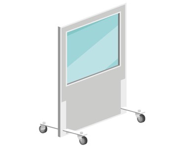 RADshield - Apex 1200W Mobile Radiation Shield 