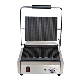  Large Contact Grill | Ribbed Plates