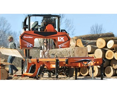 Wood-Mizer - Twin Rail Hydraulic Portable Sawmill Machine | LX450 