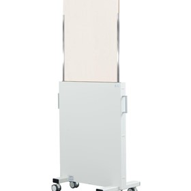 Adjustable Mobile X-Ray Shield with Rail | MVG-WD25720