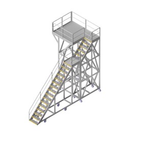 Fixed Plant Access Platform | Reclaimer 2-Tier