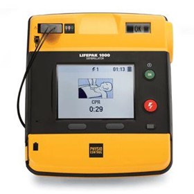 LIFEPAK 1000 AED Defibrillator Manual Override & ECG