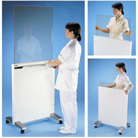 Radiation Protection Shields - Mobile Height Adjustable Shield