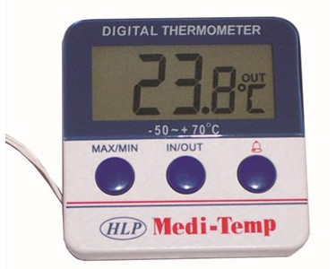 HLP Controls - Medi-Temp Min-max  Electronic Fridge Thermometer