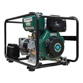 7 kVA Lister Diesel Powered Generator with Recoil & E-Start