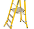 Branach Workmaster 450mm & 550mm Fibreglass Platform Ladders