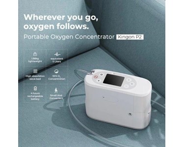 Kingon - Portable Oxygen Concentrator 1.98kg | P2 