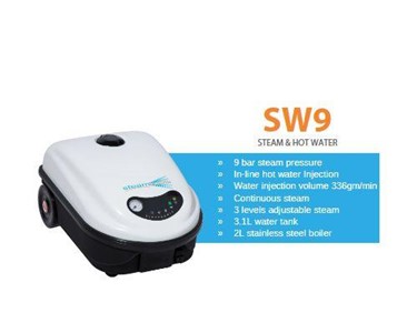 SW9 Steam Cleaner with Hot Water Injection