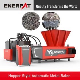 Hopper Style Automatic Metal Baler | Fast Pressing Baler