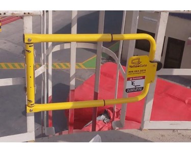 SafeRack - Industrial Safety Gates | Yellow Gate