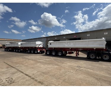 Side Tipper Trailer | 2025 Triple Side Tipper Combination
